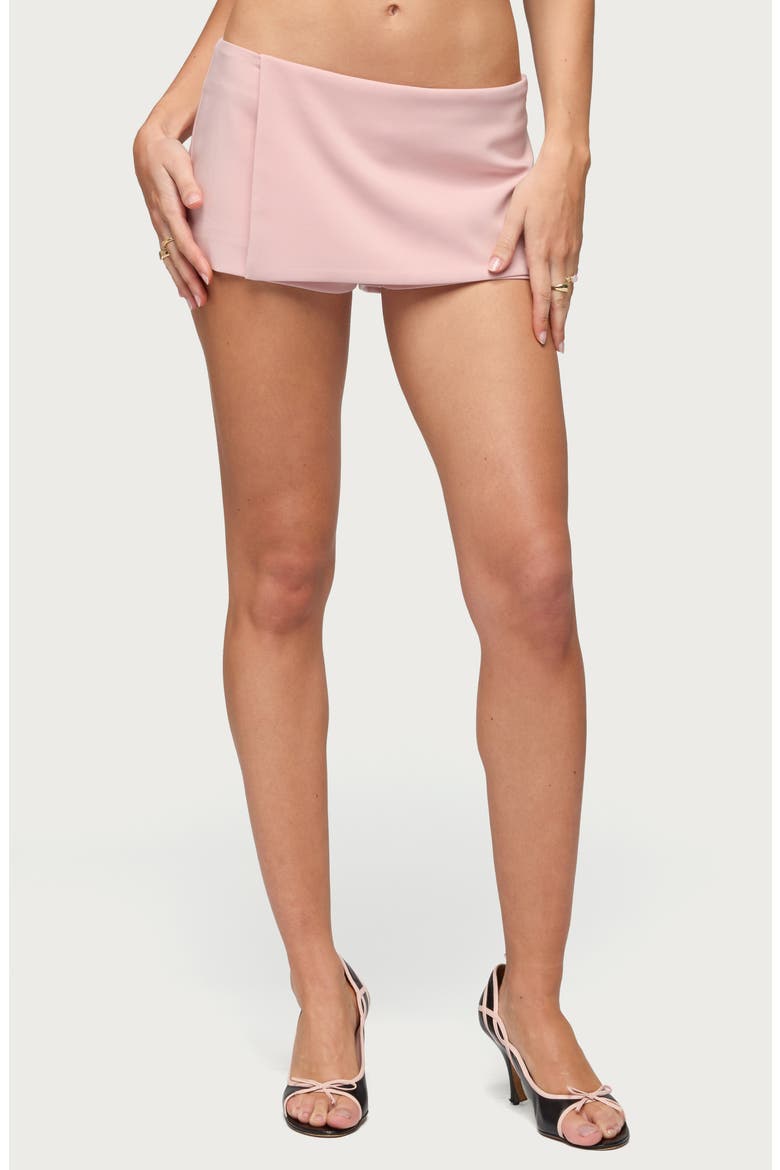 Alixa Micro Skort, Main, color, PINK