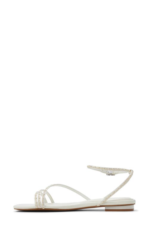 Aldo Women's Marjorie Flat Sandals In White