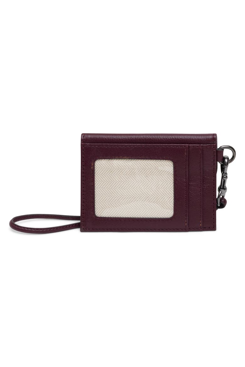 Power Wristlet Card Case, Alternate, color, WINE