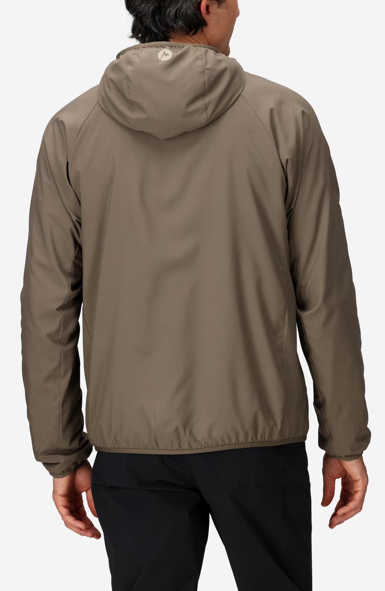 Marmot Aerothermal Hooded Jacket, Alternate, color, Claystone