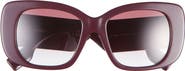 Burberry 52mm Gradient Square Sunglasses