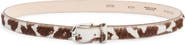 AUREUM No. 14 Genuine Calf Hair Belt