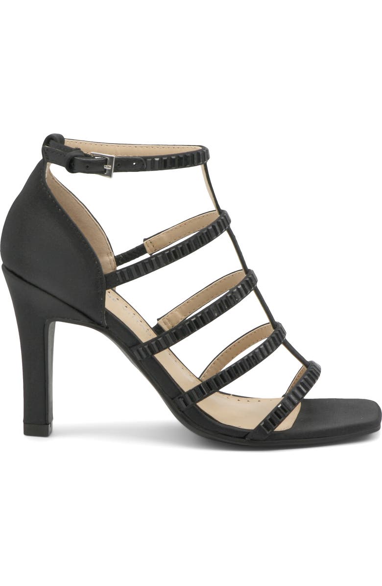 Adrienne Vittadini Goldie Strappy Cage Sandal, Alternate, color,