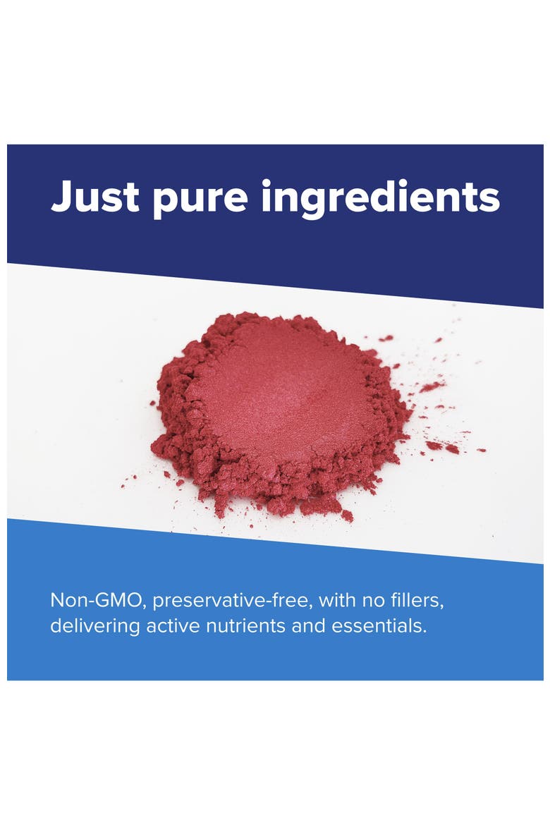 Organic Beet Root Apple Cider Vinegar Powder, Alternate, color, Red