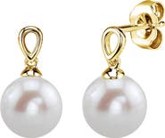 The Pearl Source Freshwater Pearl Sherry Earrings