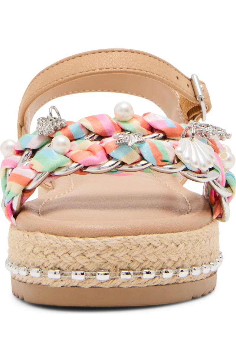 Steve Madden Kids' Jgizmo Platform Sandal, Alternate, color, Pink/ Green Multi
