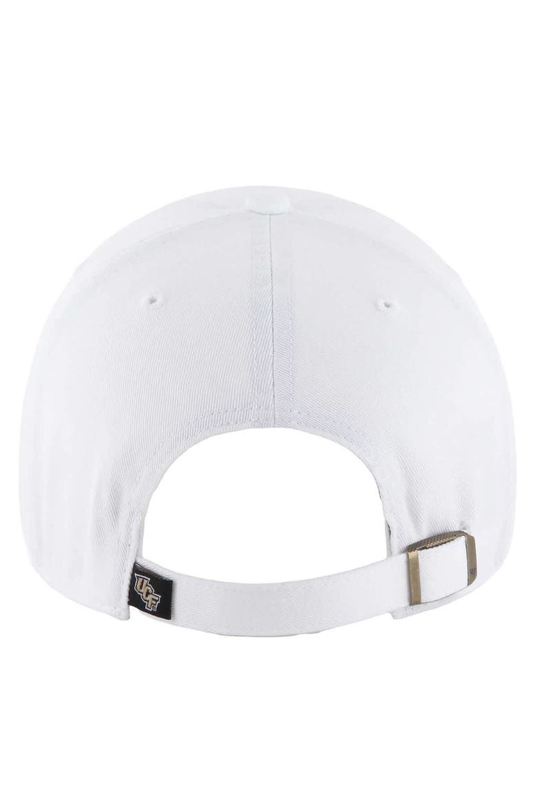 Men's '47 White UCF Knights Clean Up Adjustable Hat, Alternate, color, White