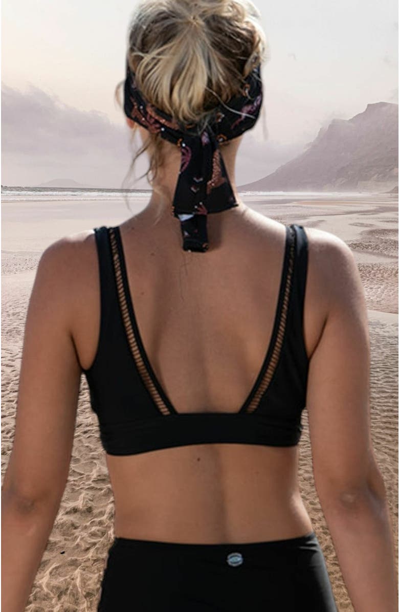 Biliblond Bikini Top VIVI, Alternate, color, Black