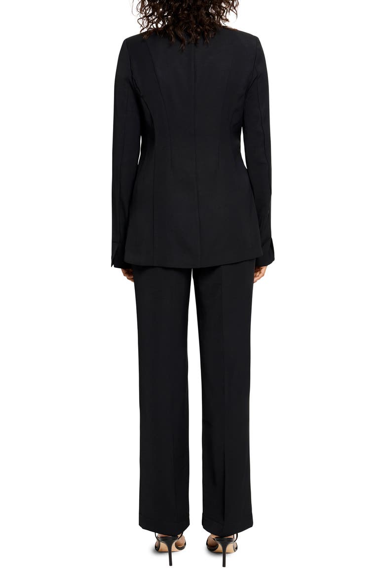 Social Edit Blazer, Alternate, color, BLACK ONYX