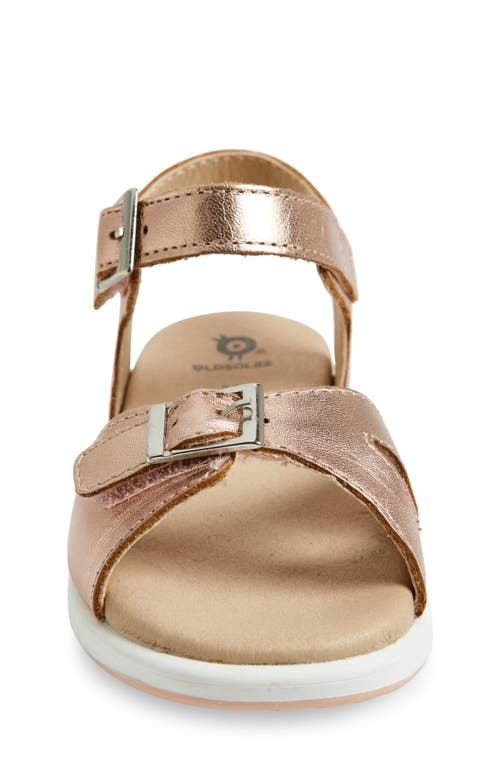 Shop Old Soles Fresh Cut Ankle Strap Sandal In Copper