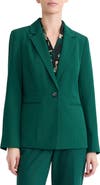 KASPER Notch Collar Waist Seam Jacket