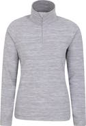 Mountain Warehouse Snowdon Melange Fleece Top