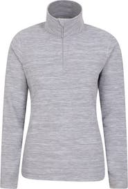 Mountain Warehouse Snowdon Melange Fleece Top