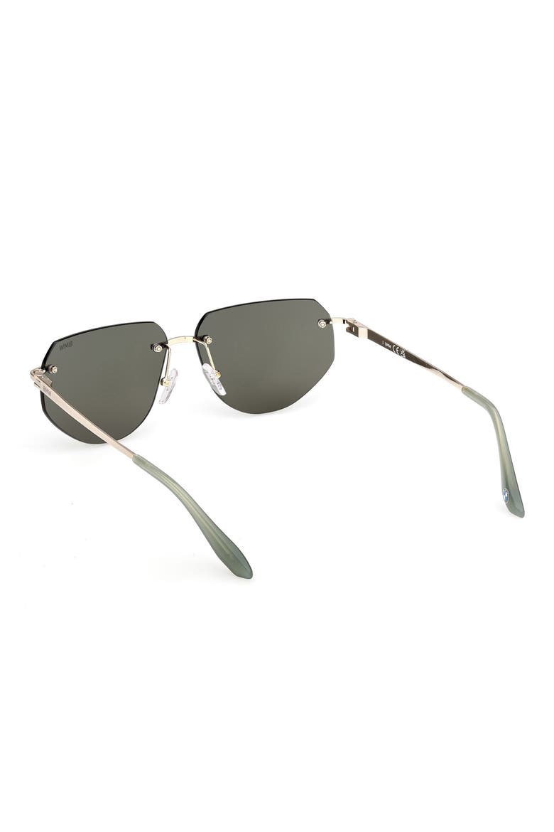 59mm Sunglasses, Alternate, color, GOLD / GREEN
