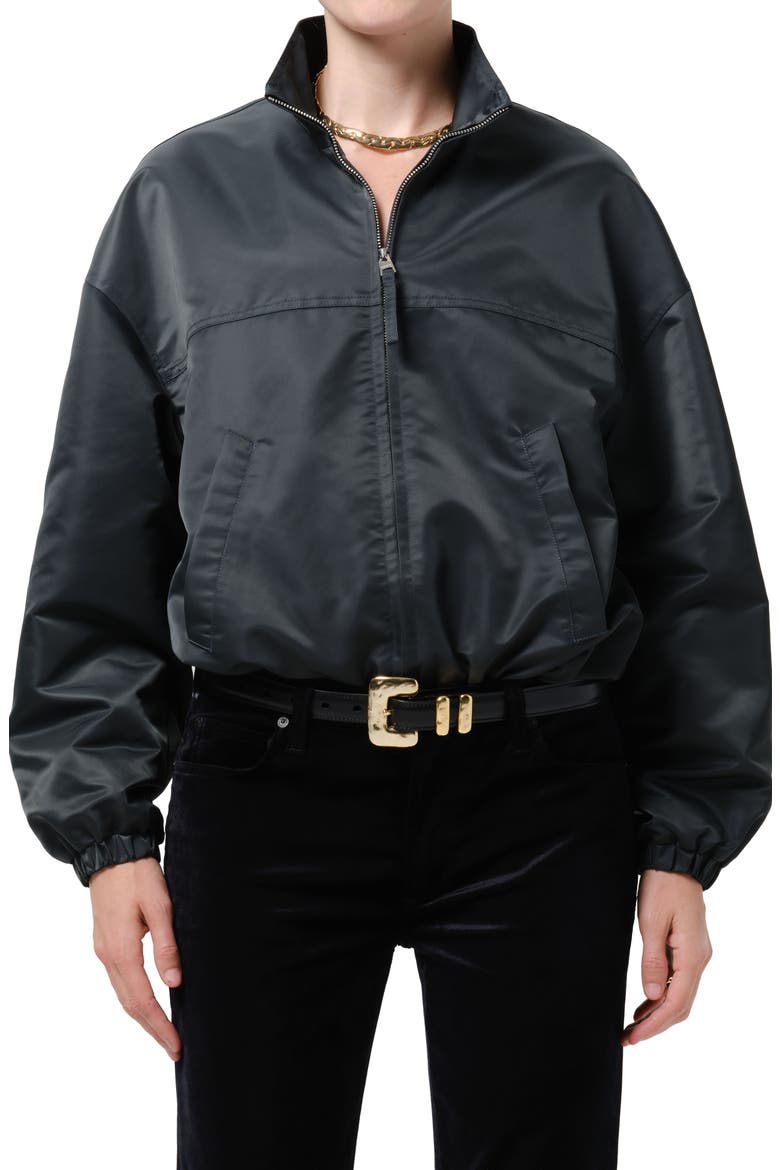Barracuta Bubble Bomber Jacket, Main, color, JUNIPER DK GREEN