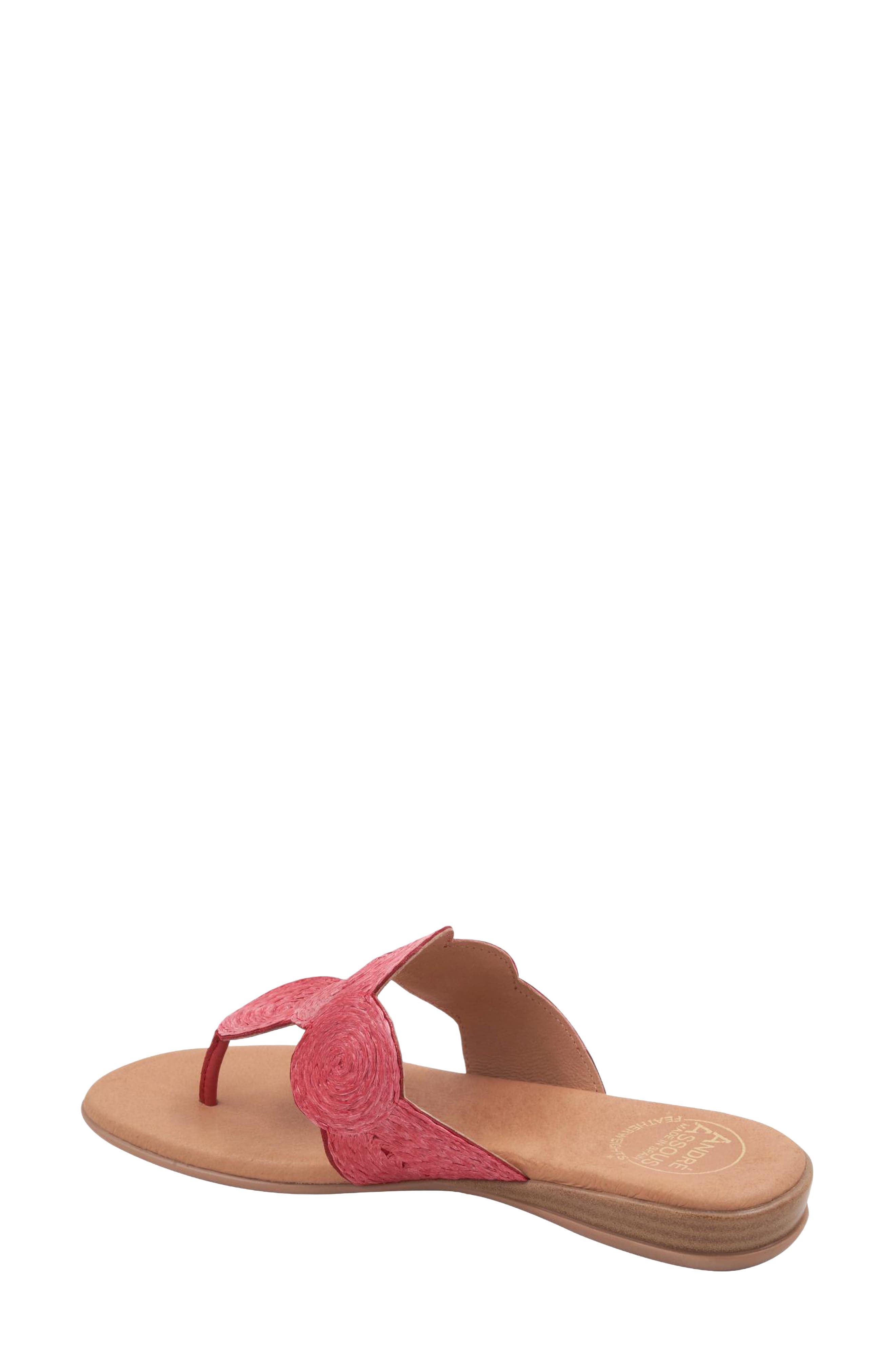Nikky Featherweights™ Flip Flop, Alternate, color, RED