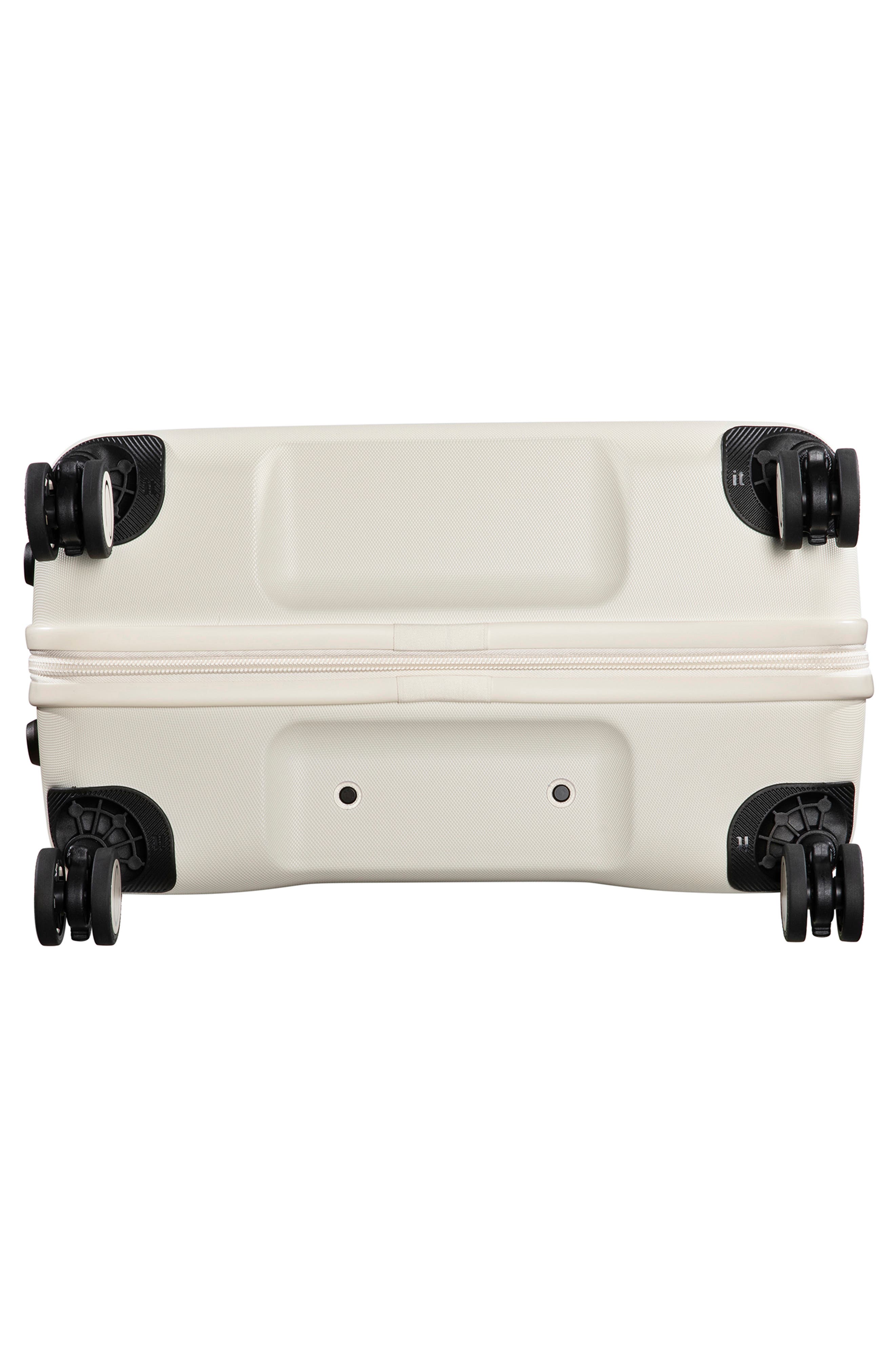 IT COUTURE Luminita 28-Inch Hardshell Spinner Suitcase, Alternate, color, White / Eucalyptus