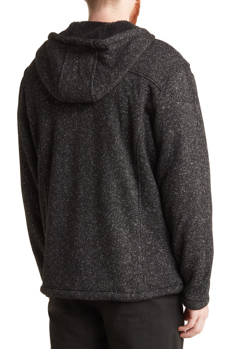 Free Country Mountain Osprey Faux Shearling Lined Hooded Fleece Jacket, Alternate, color,