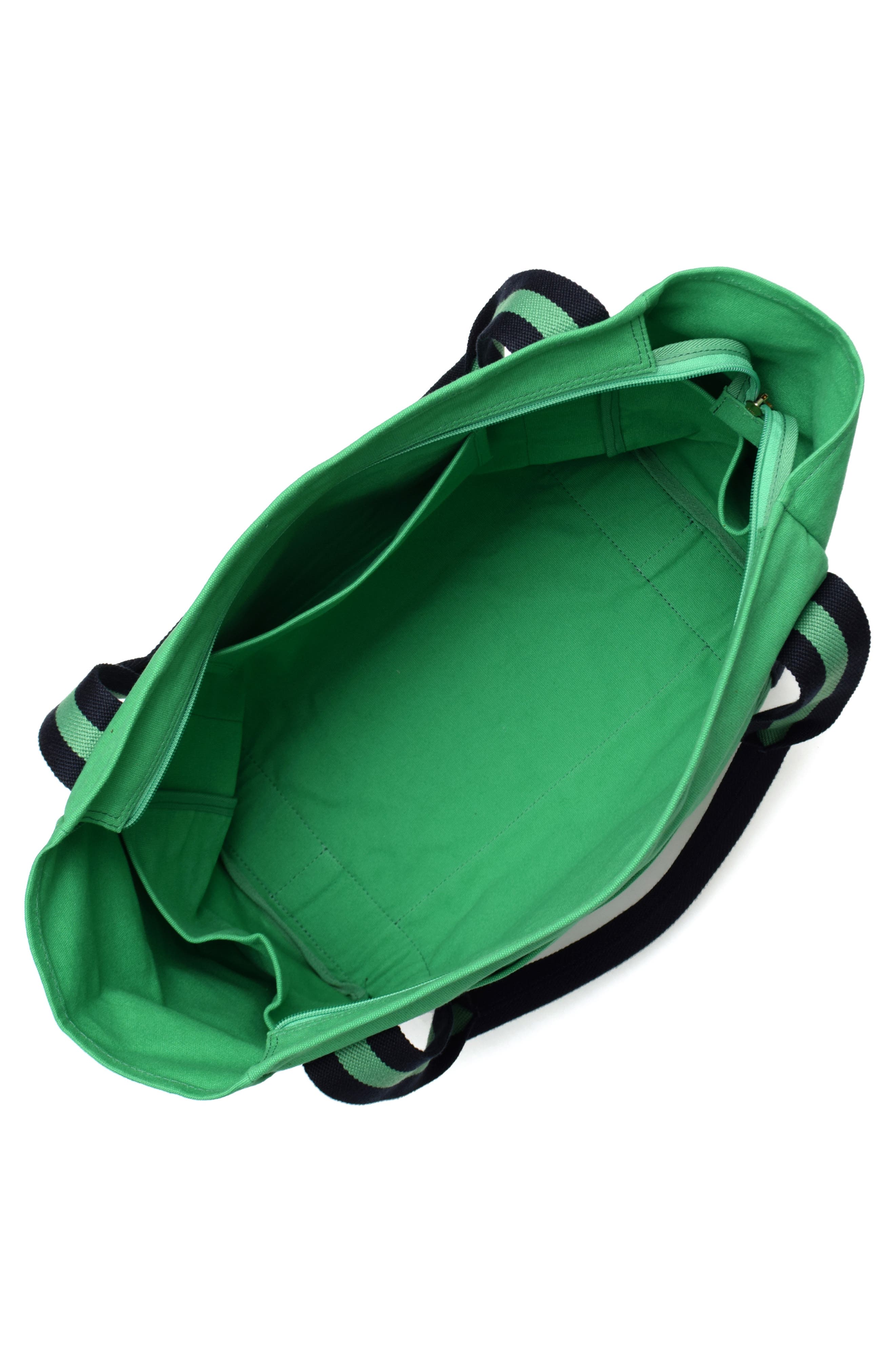 New Amsterdam Leatherworks Liliana Large Tote, Alternate, color, Kelly/ Kelly