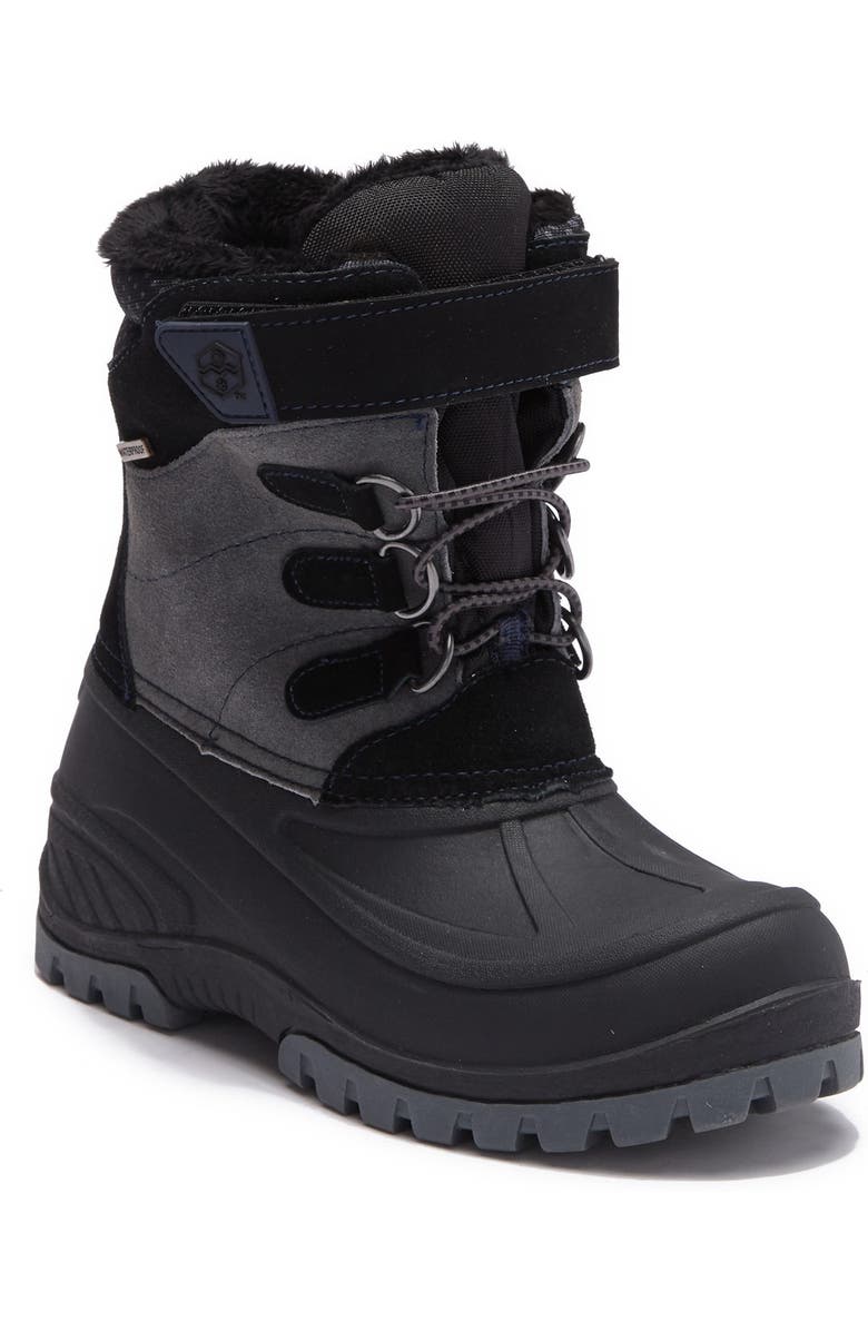 Khombu Snowtracker Faux Fur Lined Waterproof Boot, Main, color,