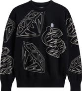 Billionaire Boys Club Diamond Dollar Crewneck Sweater