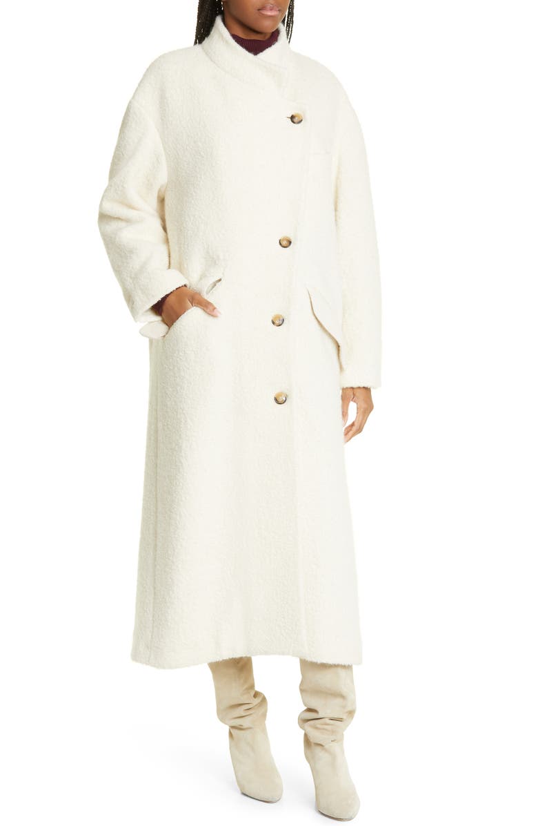 Isabel Marant Étoile Sabine Long Coat, Alternate, color,