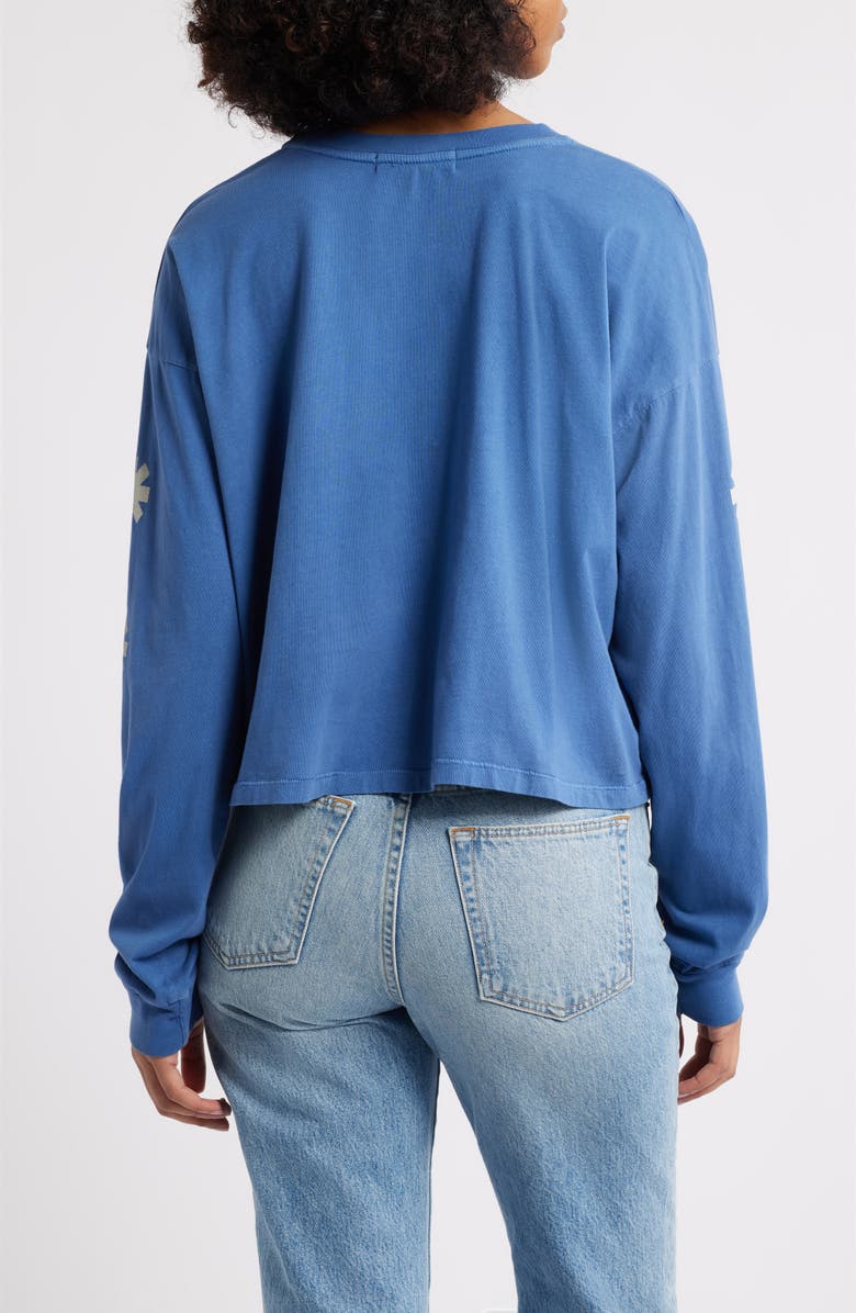 Daydreamer Red Hot Chili Peppers Long Sleeve Cotton Graphic T-Shirt, Alternate, color, Denim