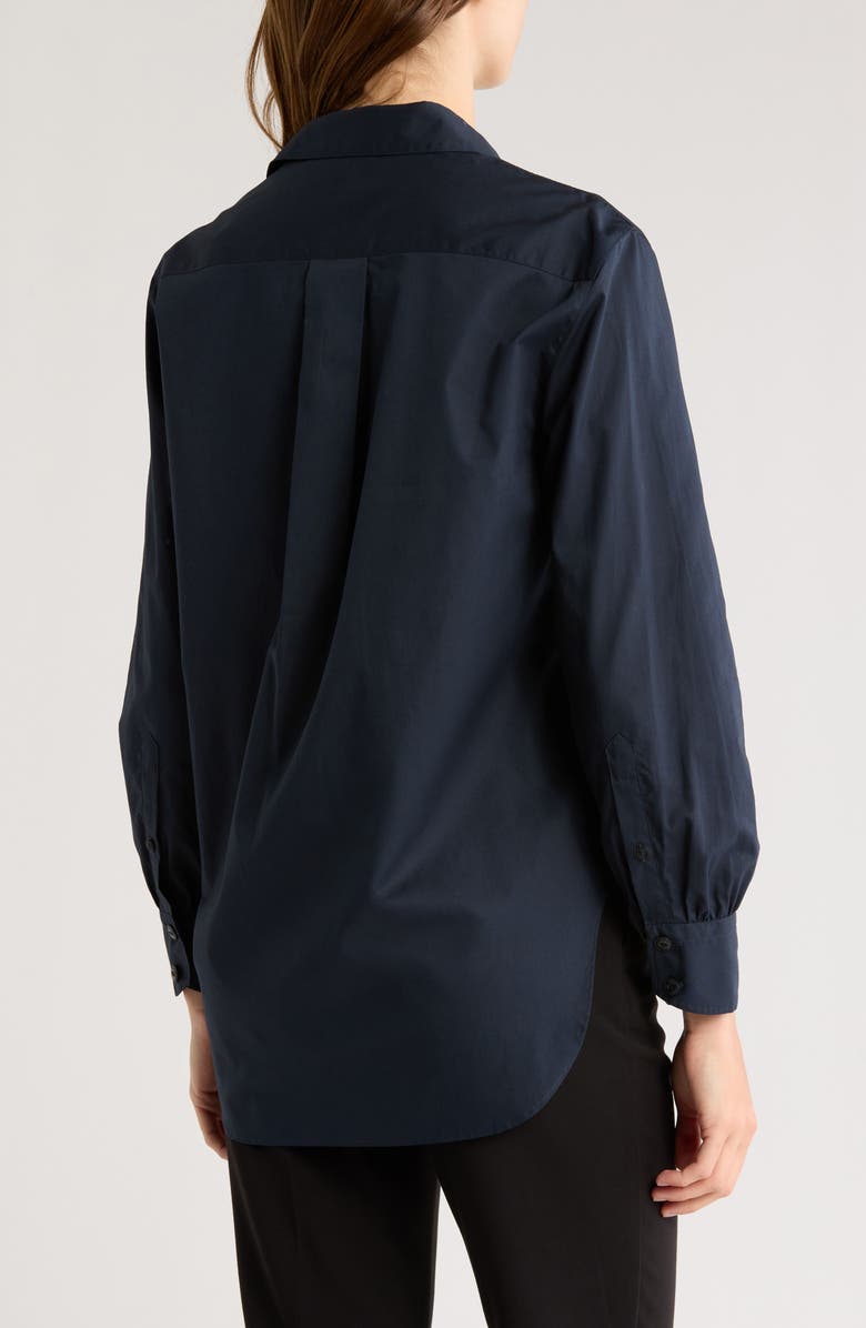 rag & bone Max Button Up Shirt, Alternate, color, Navy