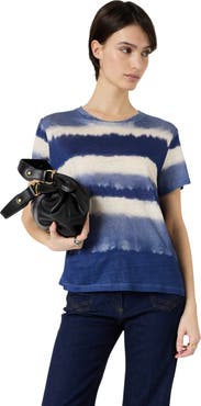GERARD DAREL Mabinty Linen Tie Dye T-Shirt