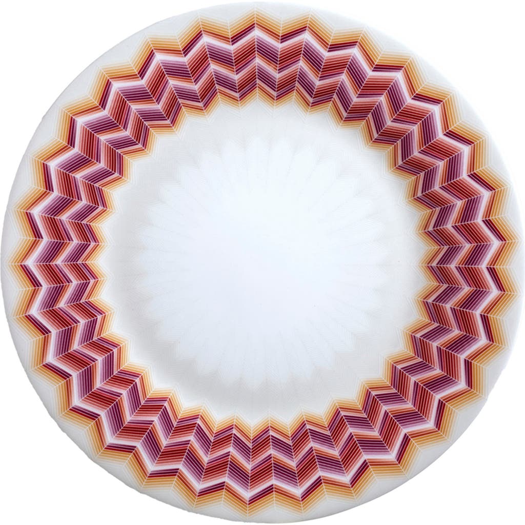 Missoni Home Tableware Dessert Plates Zig Zag Set Of 6 Jarris 156 Diam. 8.5"