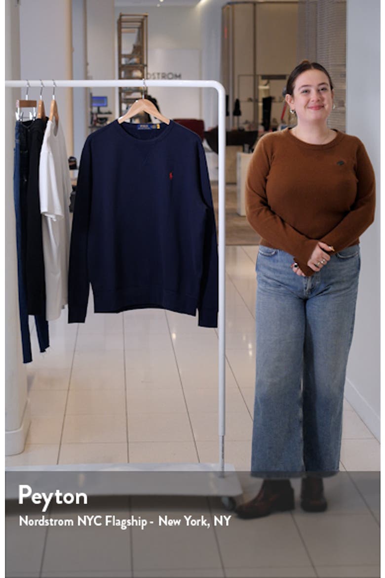 Fleece Crewneck Sweatshirt video