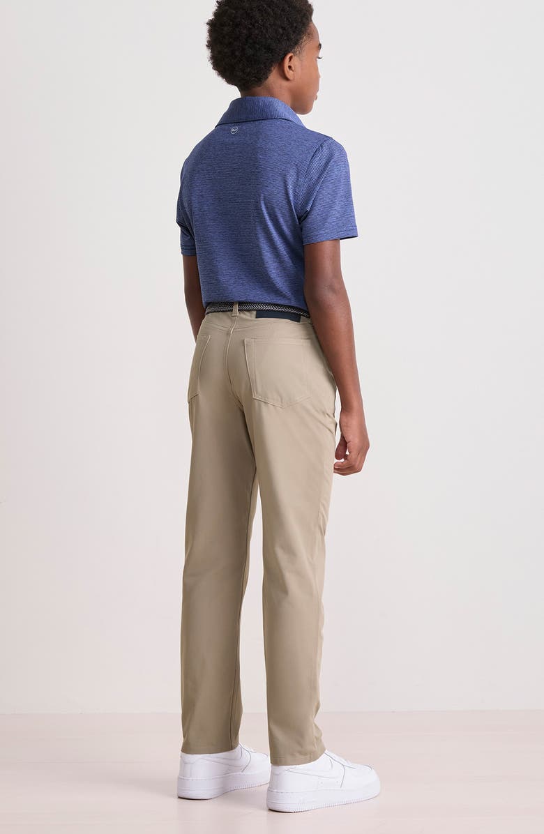 vineyard vines Kids' OTG Five Pocket Pants, Alternate, color, Khaki