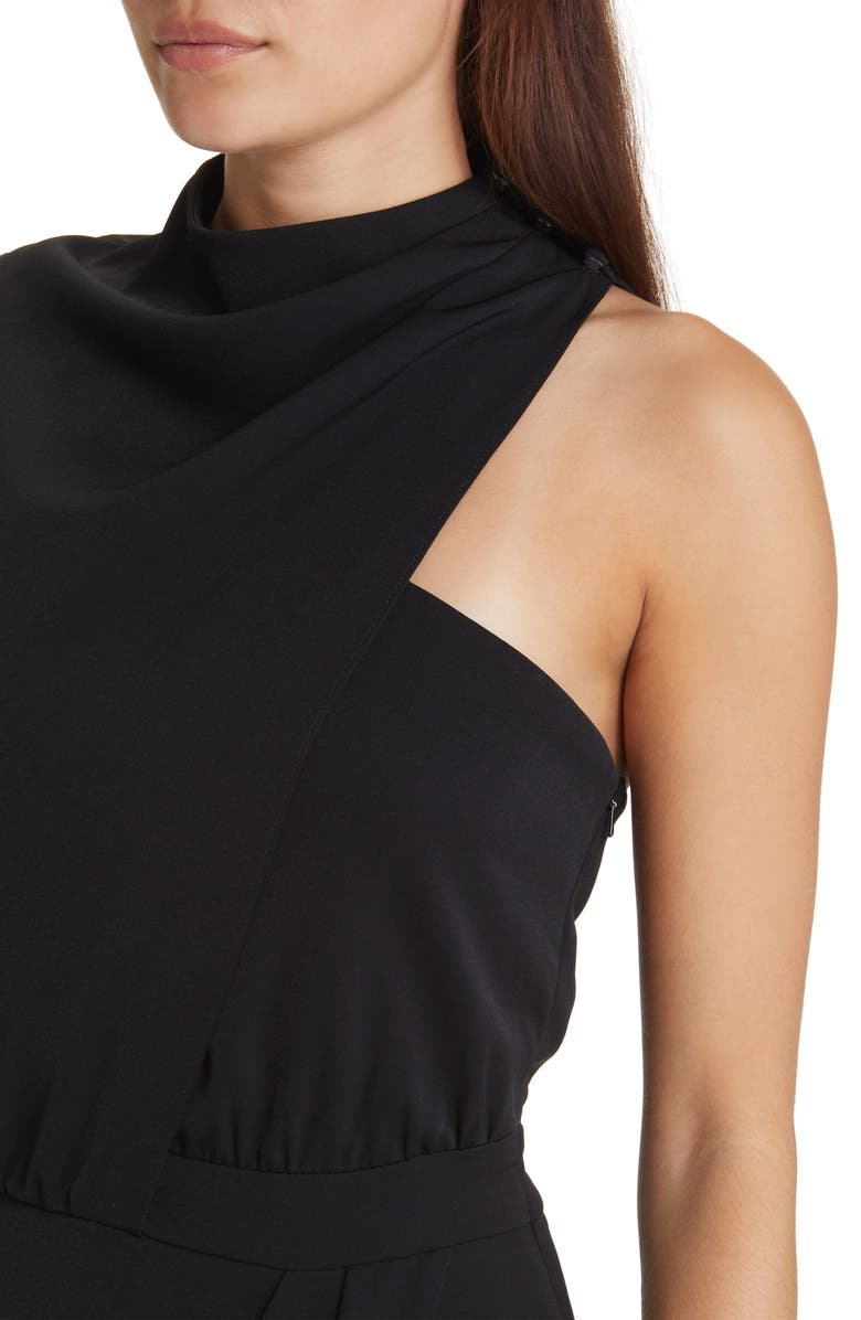 Black Halo Floella Sleeveless Cowl Neck Gown, Alternate, color, 