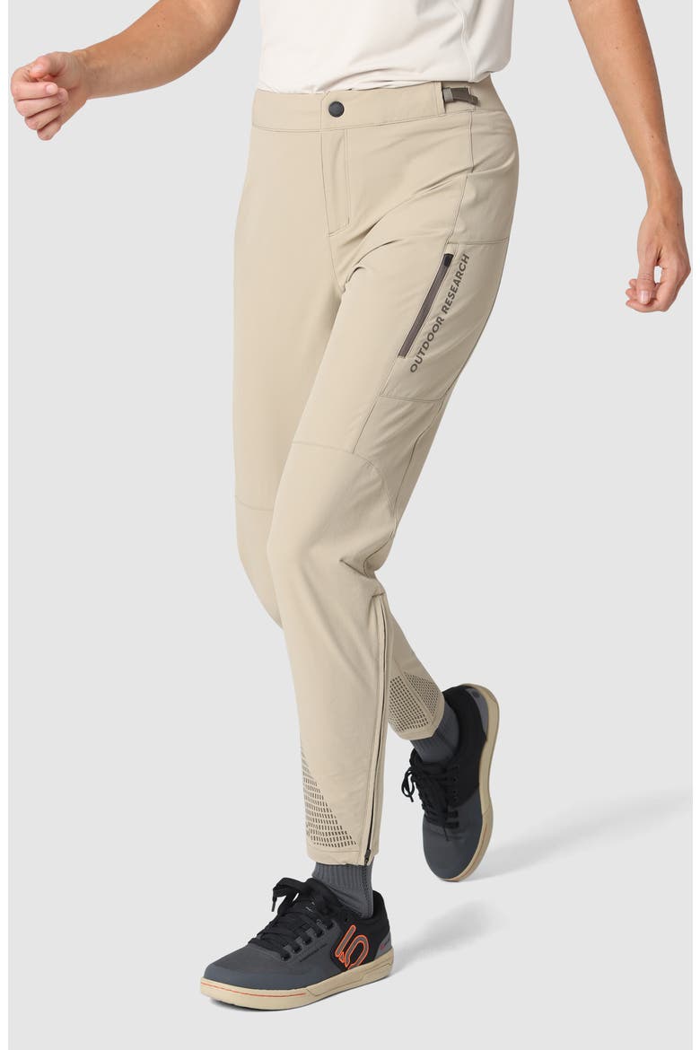 Freewheel MTB Ride Pants, Alternate, color, PRO KHAKI