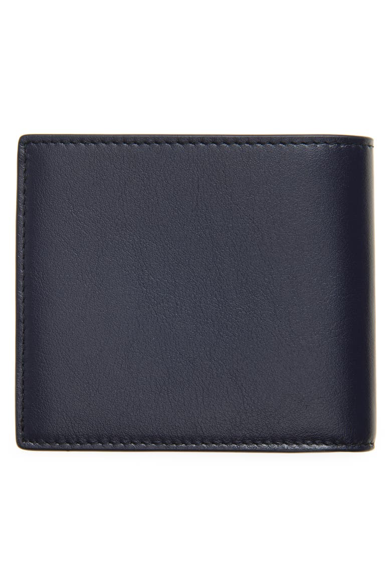 Leather Bifold Wallet, Alternate, color, MIDNIGHT
