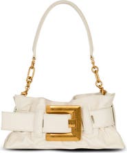 Balmain Mini Anthem Leather Shoulder Bag