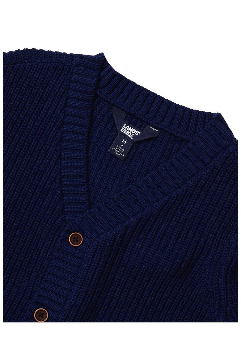 Boys Chunky Knit Cardigan, Alternate, color, Navy/Blue
