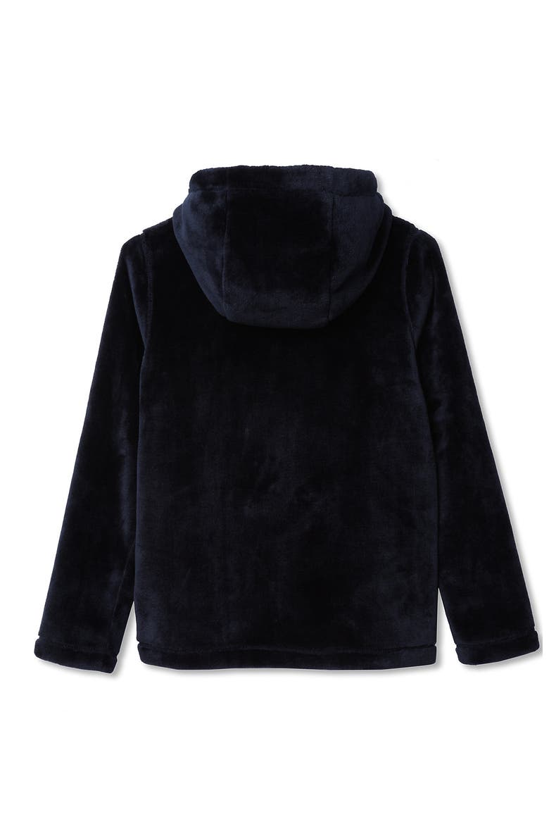 Girls Plus Softest Fleece Hoodie, Alternate, color, Classic Navy