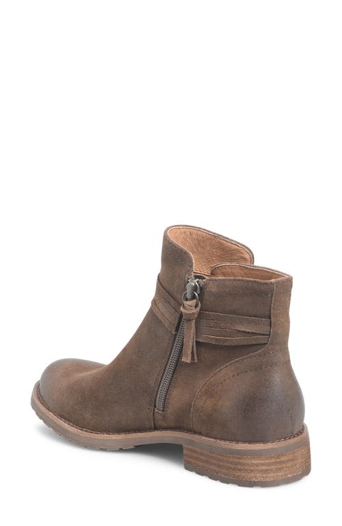 Söfft Blake Waterproof Bootie In Brown Suede