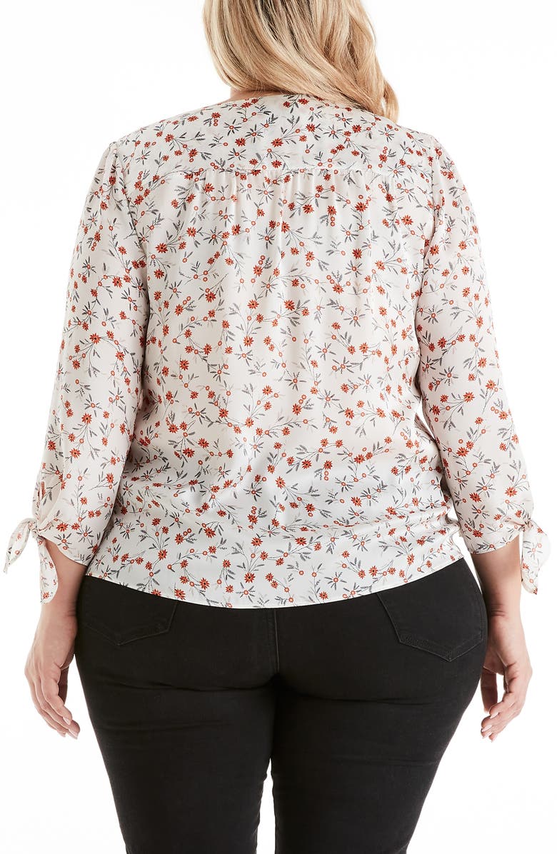 Estelle First Bloom Tie Sleeve Top, Alternate, color,