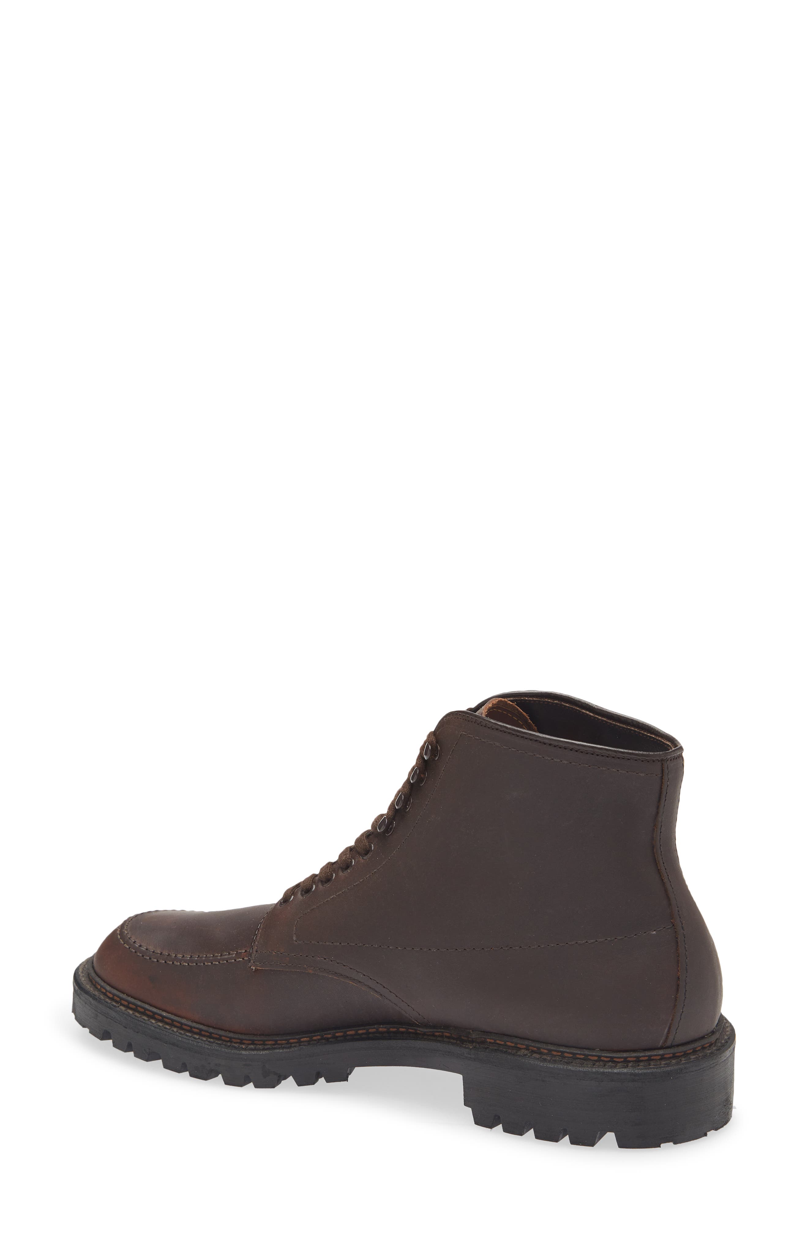 Alden Rugged Work Boot, Alternate, color, Dark Brown Kudu