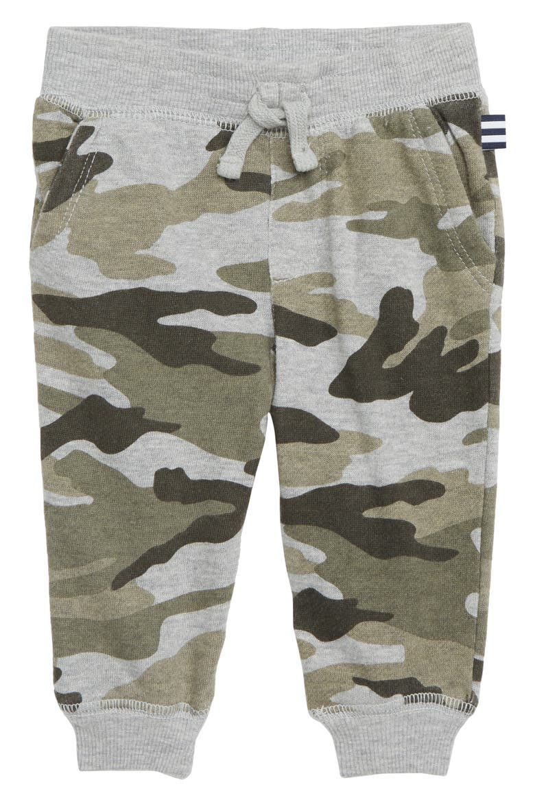 Camo Jogger Pants, Main, color, CHARCOAL HEA