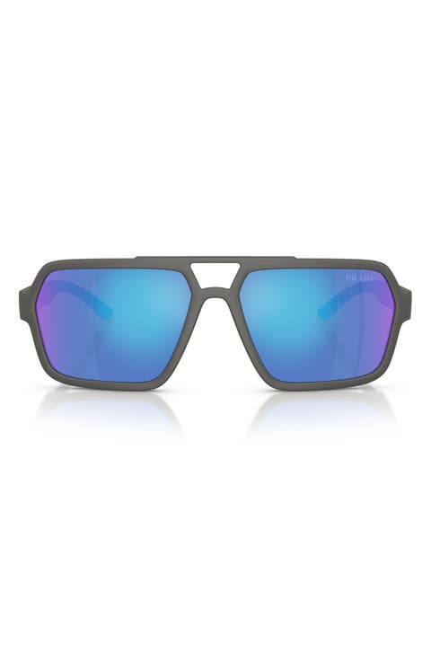 59mm Pilot Sunglasses