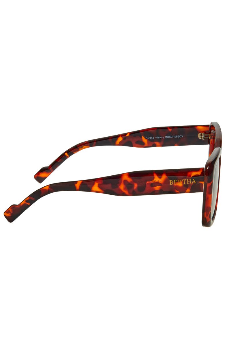 Wendy Polarized Sunglasses, Alternate, color, Tortoise/Black