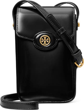 TORY BURCH ショルダーバッグ ROBINSON PEBBLED PHONE CROSSBODY Robinson Pebbled Phone Crossbody: Women's Handbags | Mini