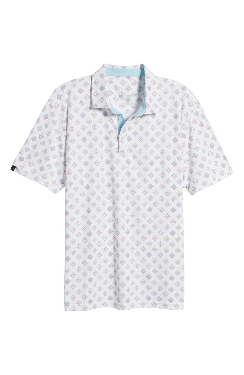 Swannies Jackson Geo Pattern Golf Polo, Alternate, color, 