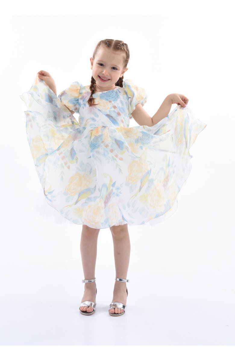 Tulleen Chablis Dress, Alternate, color, Blue