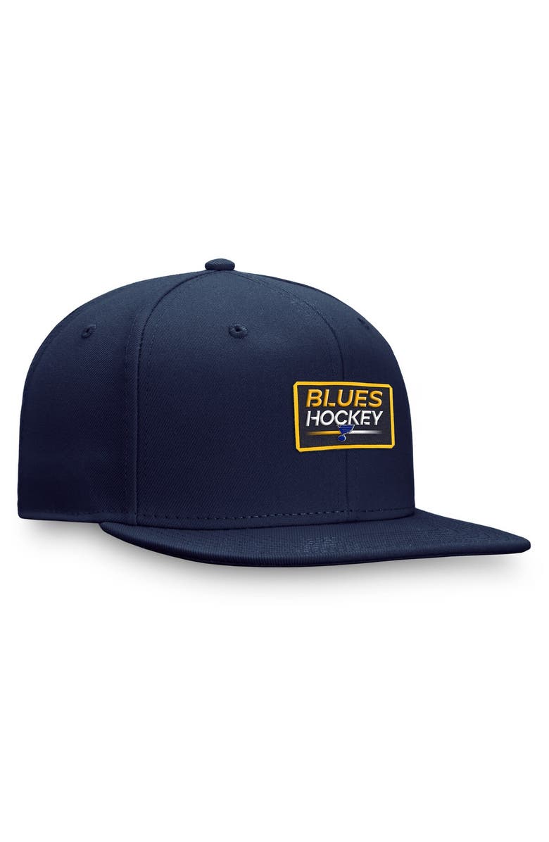FANATICS Men's Fanatics Branded Navy St. Louis Blues Authentic Pro Prime Snapback Hat, Alternate, color, Navy