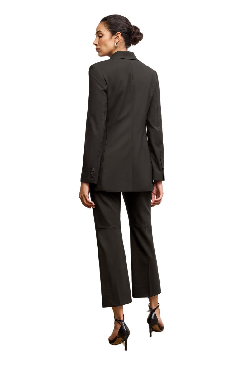 Rossi Executive Blazer - Washable Wool Twill, Alternate, color, Black