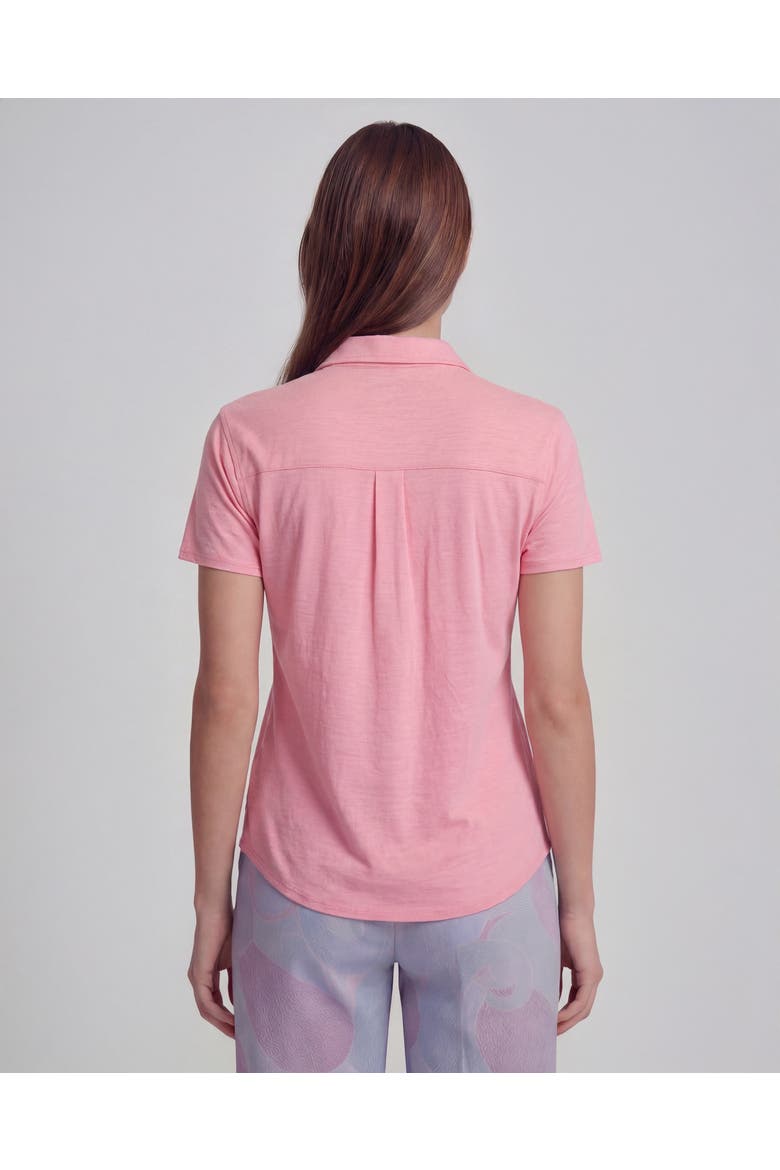 Solid Womens Shirts, Alternate, color, Coral